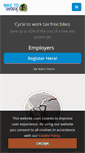 Mobile Screenshot of biketowork.co.uk